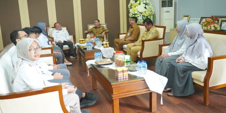 Kunjungan Kepala BPK RI Regional Sulawesi Utara Disambut Bupati Yusra Al-Habsyi