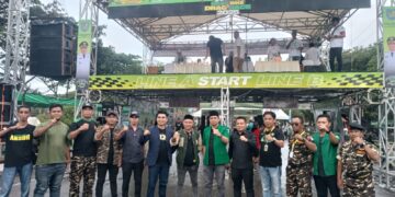 Ketua PW ANSOR Sulut Mulyadi Paputungan Suport Drag Bike dan Drag Race Bolmong Juara 2025