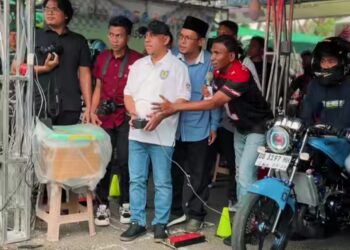Drag Bike dan Drag Race Ramaikan Ibukota Lolak