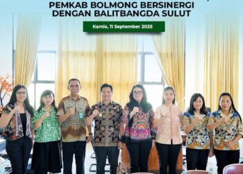 Wabup Terima Kunjungan Kerja Balitbangda Sulut