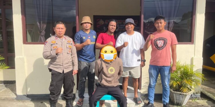 Ayah Tiri Bawa Kabur Bocah Perempuan di Desa Saleo Berhasil Ditangkap Tim Resmob Polres Boltara 