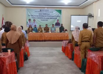 Rakor TP3S Kabupaten Bolmong 2025 Digelar