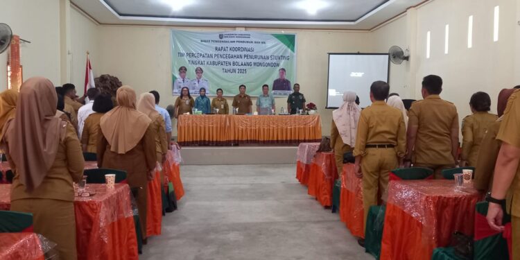 Rakor TP3S Kabupaten Bolmong 2025 Digelar