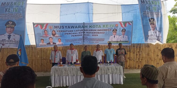 Muskot ke IV Percasi Kota Kotamobagu Dibuka Walikota Wenny Gaib