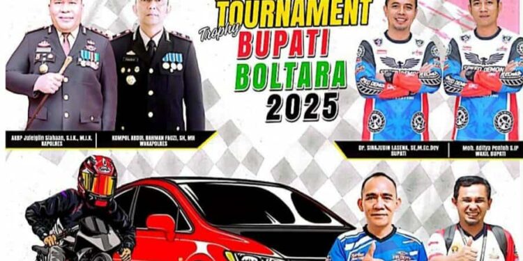Ini Jadwal Dan Kelas Yang Akan Dilombakan di Iven Drag Race dan Drag Bike Piala Bupati Boltara 