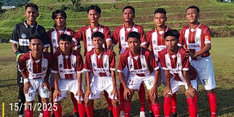 Imbang di Laga Perdana Porprov Sulut, Tim Sepakbola Putra Boltara Optimis Lolos Putaran Selanjutnya 