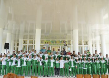 Porprov Sulut XII 2025, Yusra Al-Habsyi Kirim Kontingen 13 Cabor