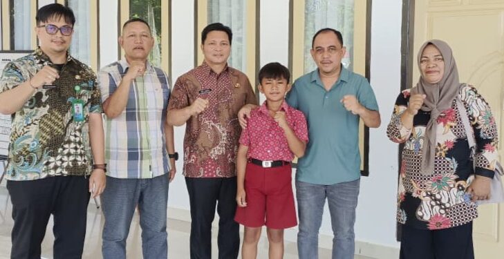 Bupati dan Wabup Bolmong Fasilitasi Keberangkatan Siswa Utusan O2SN Sulut Ikut Turnamen Karate