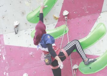 Atlet Panjat Tebing Boltara Sumbang Perunggu di Porprov Sulut 2025