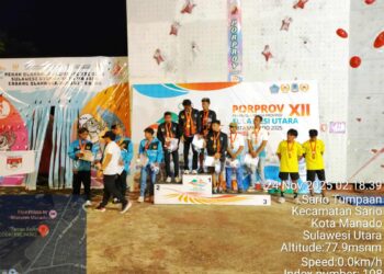 FPTI Boltara Sumbang 1 Medali Emas Dan 2 Perunggu di Porprov Sulut 2025 