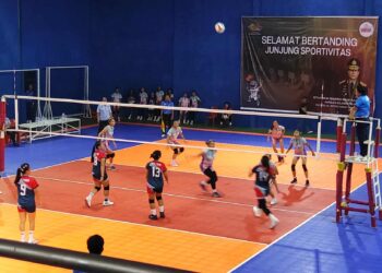 Tim Bola Voli Putri Boltara Tempati Dasar Klasemen di Porprov Sulut 