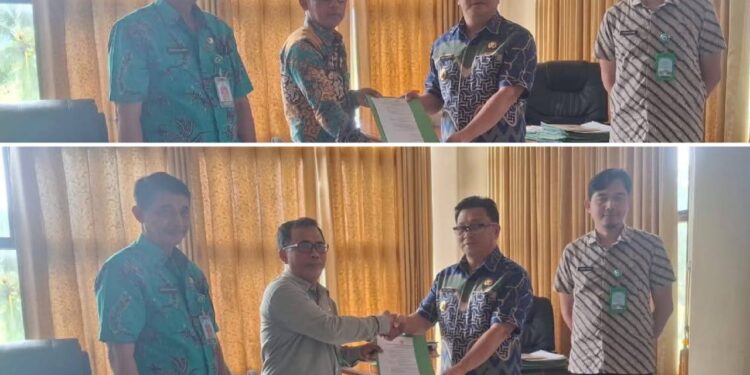 Kekosongan Jabatan Disdik Diisi, Dua SK Plt Diserahkan