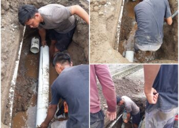 Perumda Air Minum Tirta Bukaka Pastikan Kebocoran Pipa Jalur Modayag Tuntas Hari Ini