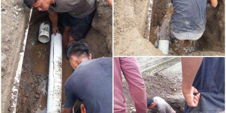 Perumda Air Minum Tirta Bukaka Pastikan Kebocoran Pipa Jalur Modayag Tuntas Hari Ini