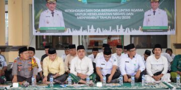 Yusra-Dony Akhiri Tahun 2025 dengan Istighosah dan Doa Lintas Agama