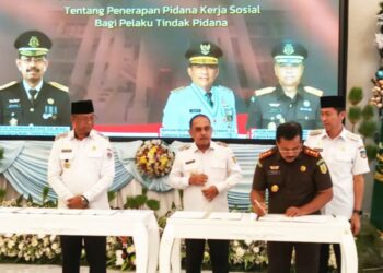 Pemda Bolmong Teken MoU Bersama Kejati Sulut
