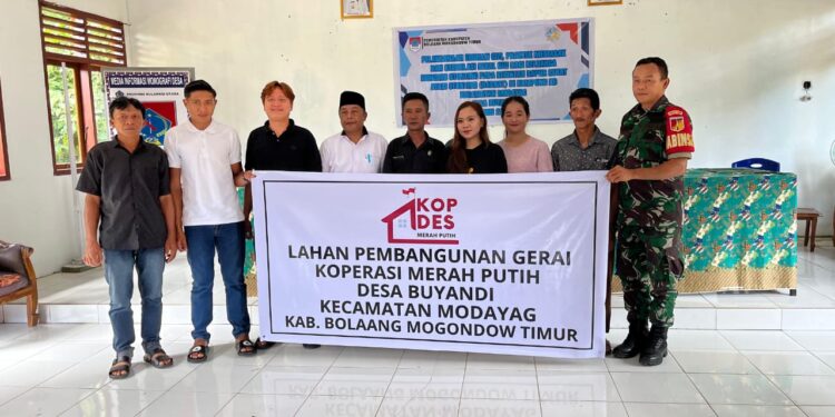 Lahan Pembangunan Kantor dan Gerai KDMP Desa Buyandi Ditetapkan