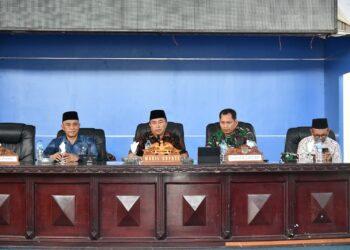Didampingi Dandim 1303/BM, Wabup Argo Dorong Percepatan Program Koperasi Merah Putih