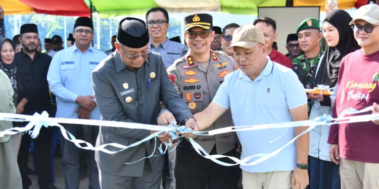 Bupati Oskar Manoppo Resmikan Sport Center Tutuyan, Dorong Prestasi Atlet dan Penggerak Ekonomi Rakyat