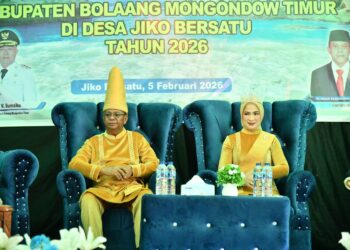 Bupati Oskar Manoppo Hadiri Upacara Adat Tulude di Jiko Bersatu, Tegaskan Keberagaman sebagai Kekuatan Boltim