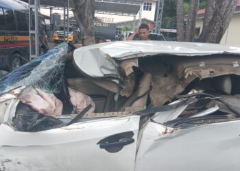 Bawa Mobil Tanpa Izin Hingga Kecelakaan, Oknum Anggota Polsek Bandara di Laporkan Ke Propam Polresta Manado 