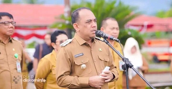 Yusra Alhabsyi Pimpin Apel Perdana ASN