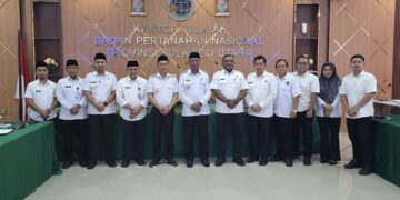 Percepat Kepastian Hukum Tanah, Oskar–Argo Perkuat Sinergi Strategis dengan BPN Sulut