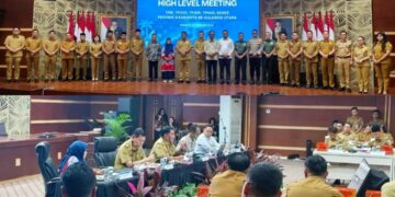 Perkuat Sinergi Pengendalian Inflasi dan Digitalisasi Daerah, Bupati Oskar Manoppo Hadiri HLM Strategis se-Sulut di Kantor BI