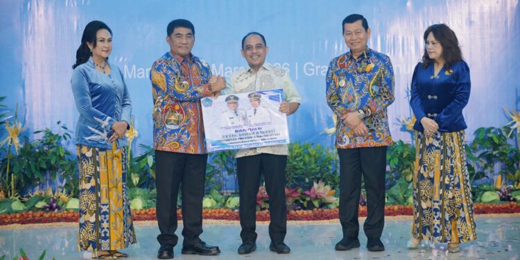 Bupati dan Wabup Bolmong Hadiri Peringatan 1 Tahun Kepemimpinan YSK-Victory