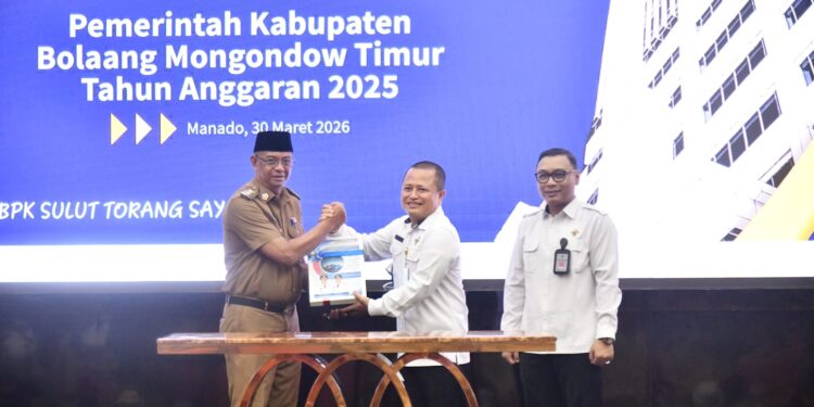 Bupati Boltim Serahkan LKPD 2025 ke BPK, Tegaskan Komitmen Tata Kelola Transparan