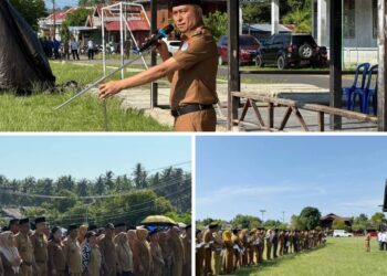 Wabup Argo Pimpin Apel Perdana Pasca Lebaran, ASN Boltim Diminta Kembali Disiplin dan Bersemangat