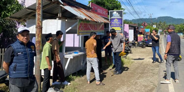 Ungkap Kematian Arwin Siki, Satreskrim Polres Boltara Gelar Prarekonstruksi 