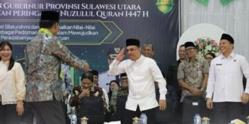 Bupati dan Wabup Bolmong Hadiri Perayaan Nuzulul Quran 1447 Hijriah Kota Kotamobagu Sekaligus Safari Ramadhan Pemprov Sulut