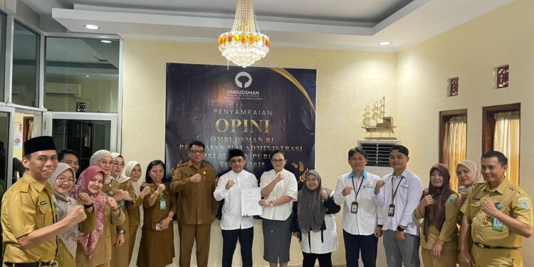 Opini Ombudsman Pemkab Bolmong Capai Angka Gemilang