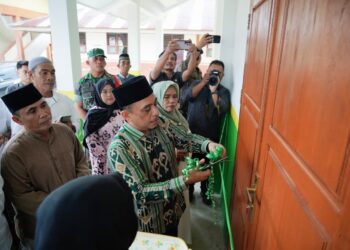 Gedung Administrasi dan Laboratoriun SMPN 1 Lolak Diresmikan